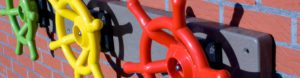 bench table playground equipment outdoor recycled plastic