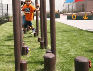 bench table playground equipment outdoor recycled plastic