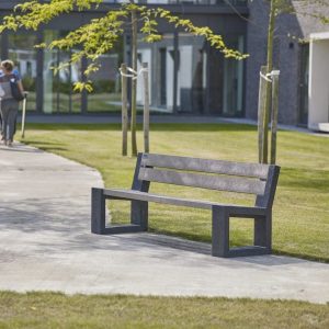 zitbank voor straat , tuin, park en speelplaats